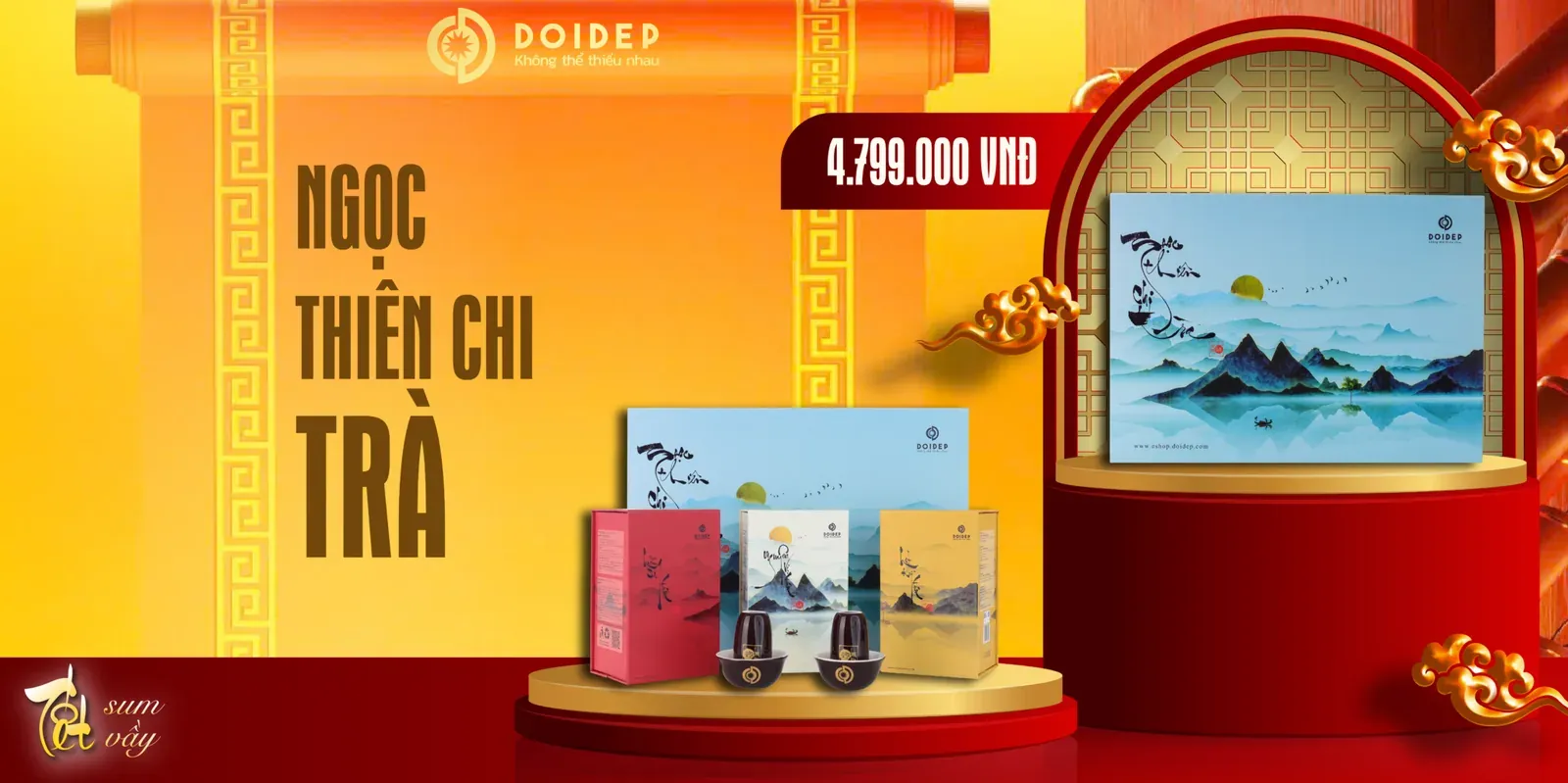 TRÀ OOLONG CAO CẤP ĐÔI DÉP – QUÀ TẶNG DOANH NGHIỆP TẾT 2025 Ý NGHĨA VÀ SANG TRỌNG