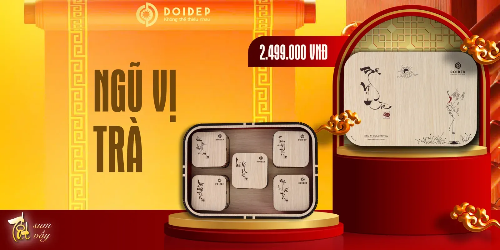 Trà Oolong cao cấp Đôi Dép ảnh mô tả 3 | Đôi Dép